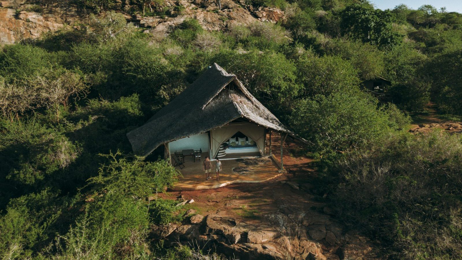 Aerial view of the Rock Suite at Kipalo Hills