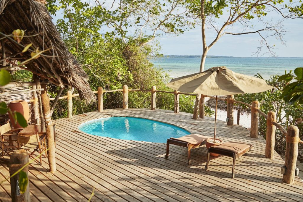 Pool at the superior suite