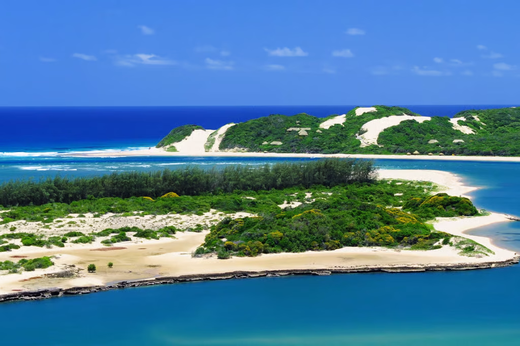 A view over Machangulo in Mozambique