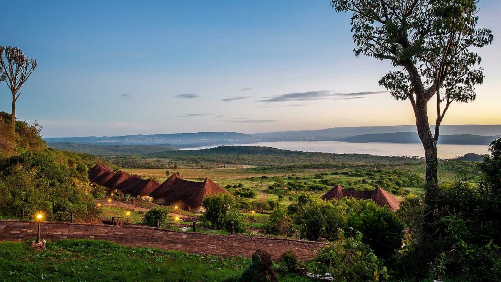 Views over Lake Nakuru