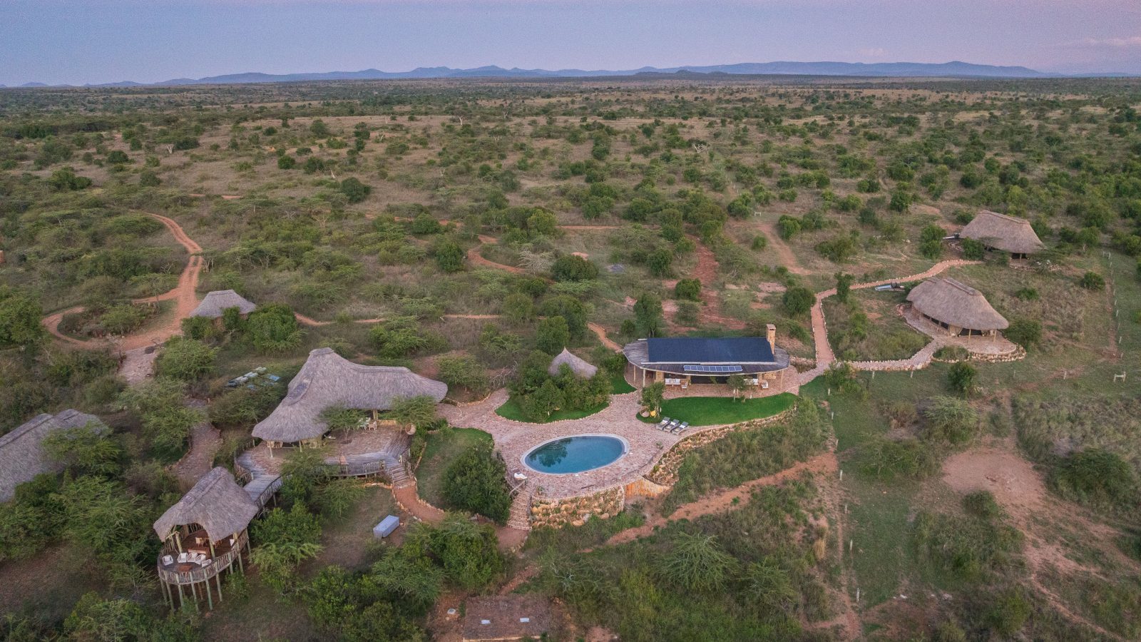 view of Nilotica at El Karama Lodge in Kenya